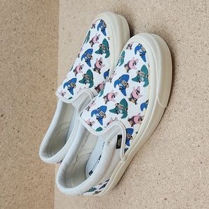 Vans Spongebob OG Classic Slip-On Vault Patrick Vanosaur Mens Sz 8.5 Woman's 10